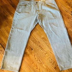 Akoo Mens Jean Suit 2x Coat38 Pants 
